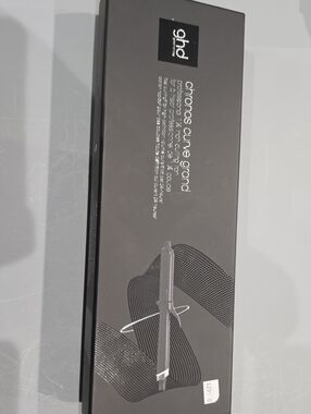 ghd Chronos Curve Grand Curling Wand - Black with Silver Accent